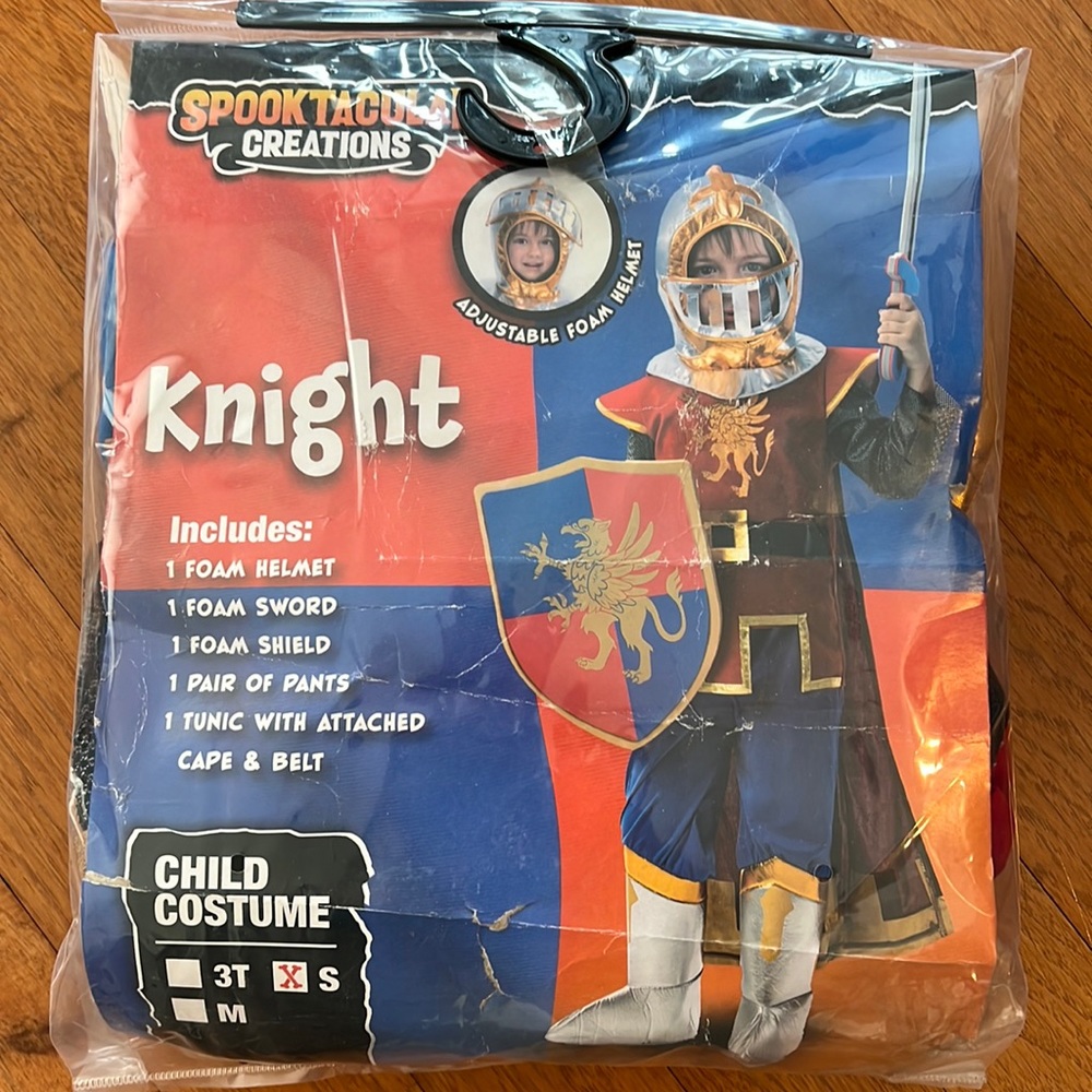 Knight Costume child size small